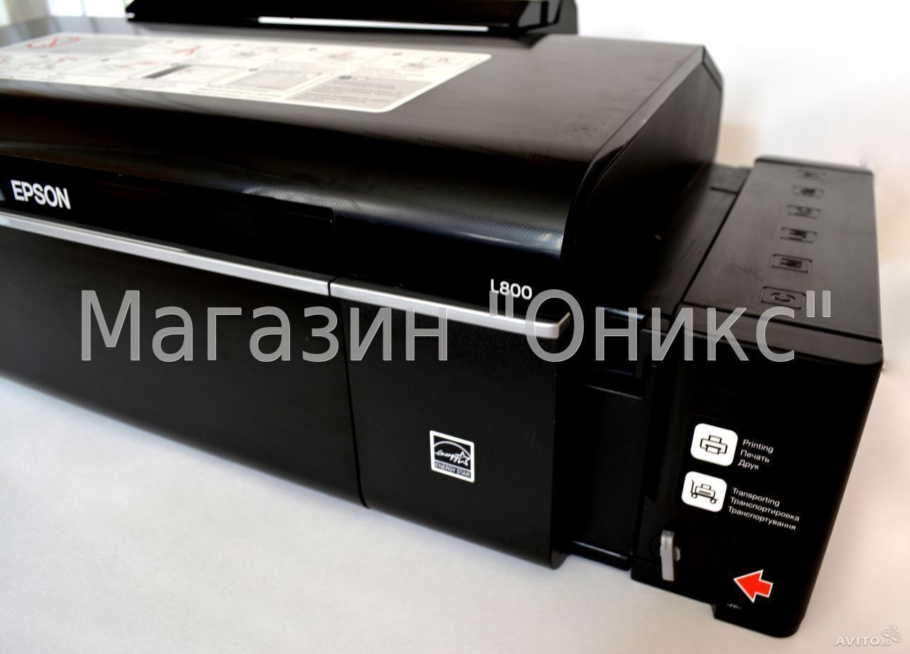 Купить принтер Epson L800 с оригинальной СНПЧ и чернилами Epson C11CB57301